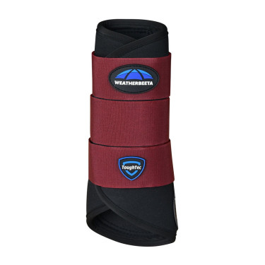 Stinchiere Weatherbeeta Tough-Tec Prime Nero / bordeaux Blu