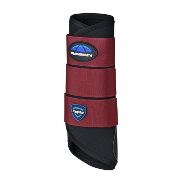 Stinchiere Weatherbeeta Tough-Tec Prime Nero / bordeaux Blu