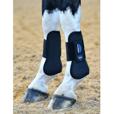 Stinchiere Weatherbeeta Tough-Tec Prime Open Nero / nero Stinchiere Weatherbeeta Tough-Tec Prime Open Nero / nero