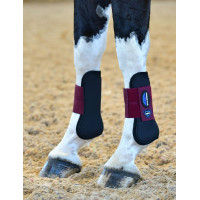 Stinchiere Weatherbeeta Tough-Tec Prime Open Nero / bordeaux