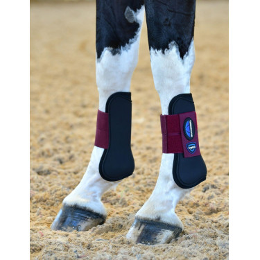 Stinchiere Weatherbeeta Tough-Tec Prime Open Nero / bordeaux