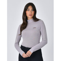 Top prestazionale Weatherbeeta a maniche lunghe in bambù da donna Lilla brunito Viola Top prestazionale Weatherbeeta a maniche lunghe in bambù da donna Lilla brunito Viola
