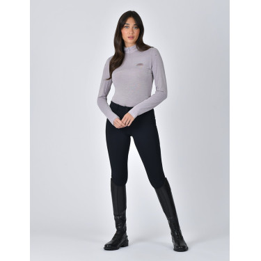 Top prestazionale Weatherbeeta a maniche lunghe in bambù da donna Lilla brunito Viola Top prestazionale Weatherbeeta a maniche lunghe in bambù da donna Lilla brunito Viola