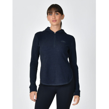 Felpa a maniche lunghe con cappuccio Weatherbeeta London Layer da donna Marlé blu mare scuro Felpa a maniche lunghe con cappuccio Weatherbeeta London Layer da donna Marlé blu mare scuro