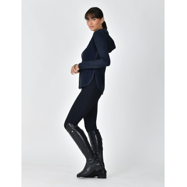 Felpa a maniche lunghe con cappuccio Weatherbeeta London Layer da donna Marlé blu mare scuro Felpa a maniche lunghe con cappuccio Weatherbeeta London Layer da donna Marlé blu mare scuro