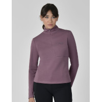 Top Weatherbeeta a maniche lunghe 1/2 zip da donna Copper Bordeaux malva Top Weatherbeeta a maniche lunghe 1/2 zip da donna Copper Bordeaux malva