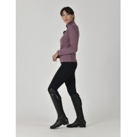 Top Weatherbeeta a maniche lunghe 1/2 zip da donna Copper Bordeaux malva Top Weatherbeeta a maniche lunghe 1/2 zip da donna Copper Bordeaux malva