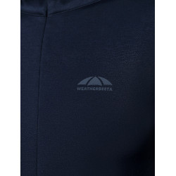 Top Weatherbeeta a maniche lunghe 1/2 zip da donna Copper Marina Blu marino