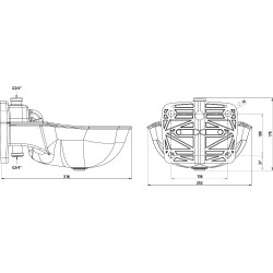 Schwimmventil-Tränke K75 Kerbl 2,8 Liter Schwimmventil-Tränke K75 Kerbl 2,8 Liter