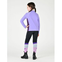 Leggings da equitazione termici Dublin per bambini Nero