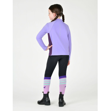 Leggings da equitazione termici Dublin per bambini Nero Leggings da equitazione termici Dublin per bambini Nero