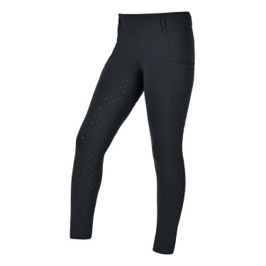 Leggings da equitazione termici Dublin per bambini Nero Leggings da equitazione termici Dublin per bambini Nero