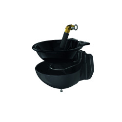 Abbeveratoio riscaldato smaltato a tubo H10 Kerbl 24 V Abbeveratoio riscaldato smaltato a tubo H10 Kerbl 24 V