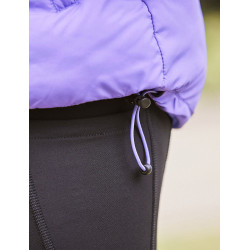 Cappotto imbottito in pile Dublin Polly Everyday per bambino Paisley viola