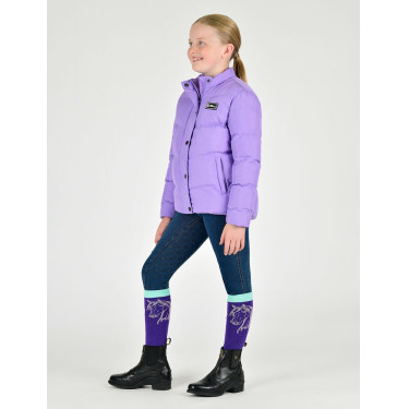 Cappotto imbottito in pile Dublin Polly Everyday per bambino Paisley viola Cappotto imbottito in pile Dublin Polly Everyday per bambino Paisley viola