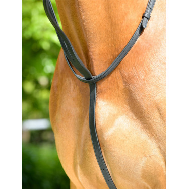 Martingala Collegiate ComFiTec Opulux con piastra a rulli Nero Martingala Collegiate ComFiTec Opulux con piastra a rulli Nero