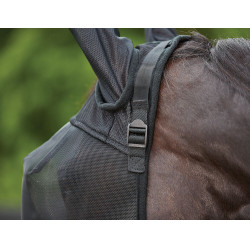 Maschera anti-mosche WeatherBeeta Deluxe con protezioni per le orecchie Nero