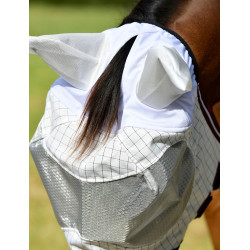 Maschera antimosche Weatherbeeta Hybrid Seasons Bianco / bordeaux