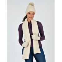 Set sciarpa e berretto Dublin Beige melange Set sciarpa e berretto Dublin Beige melange