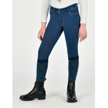 Pantaloni Dublin con grip integrale Shona Denim bambino/a Denim azzurro chiaro Blu marino Pantaloni Dublin con grip integrale Shona Denim bambino/a Denim azzurro chiaro Blu marino