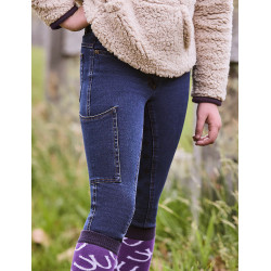 Pantaloni Dublin con grip integrale Shona Denim bambino/a Denim azzurro chiaro Blu marino Pantaloni Dublin con grip integrale Shona Denim bambino/a Denim azzurro chiaro Blu marino