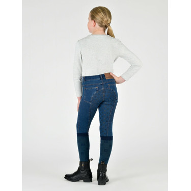 Pantaloni Dublin con grip integrale Shona Denim bambino/a Denim azzurro chiaro Blu marino Pantaloni Dublin con grip integrale Shona Denim bambino/a Denim azzurro chiaro Blu marino