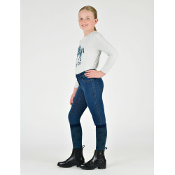 Pantaloni Dublin con grip integrale Shona Denim bambino/a Denim azzurro chiaro Blu marino Pantaloni Dublin con grip integrale Shona Denim bambino/a Denim azzurro chiaro Blu marino
