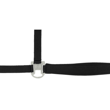 Capestro in nylon Equithème Jacquard Nero