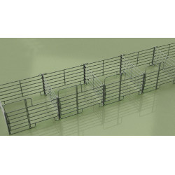 Pannello pre-zincato con porta Kerbl