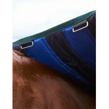 Coperta Weatherbeeta ComFiTec Plus Dynamic Turnout 220 g Blu marino / verde foresta