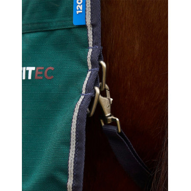 Coperta Weatherbeeta ComFiTec Plus Dynamic Turnout 100 g Verde foresta / blu navy Coperta Weatherbeeta ComFiTec Plus Dynamic Turnout 100 g Verde foresta / blu navy