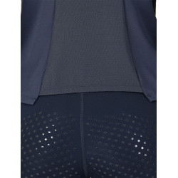 Polo da equitazione Dublin a maniche lunghe aderente e spazzolato da donna Marina Blu marino Polo da equitazione Dublin a maniche lunghe aderente e spazzolato da donna Marina Blu marino