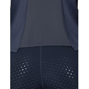 Polo da equitazione Dublin a maniche lunghe aderente e spazzolato da donna Marina Blu marino Polo da equitazione Dublin a maniche lunghe aderente e spazzolato da donna Marina Blu marino