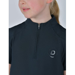 Polo Dublin 1/4 zip maniche corte bambino Marina Blu marino Polo Dublin 1/4 zip maniche corte bambino Marina Blu marino