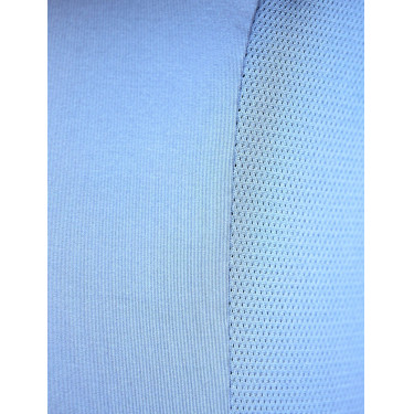 Polo a maniche corte Dublin traspirante con zip a 1/4 da donna Nebbia blu Polo a maniche corte Dublin traspirante con zip a 1/4 da donna Nebbia blu