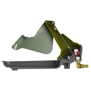 Pompa da pascolo P100 Kerbl in ghisa