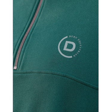 Maglia in pile Dublin da donna con zip 1/4 Verde smeraldo scuro Maglia in pile Dublin da donna con zip 1/4 Verde smeraldo scuro