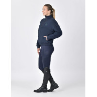 Maglia in pile Dublin da donna con zip 1/4 Marina Blu marino