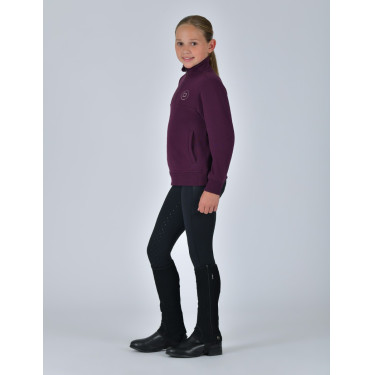 Pullover in pile Dublin 1/4 Zip bambino Viola porpora Pullover in pile Dublin 1/4 Zip bambino Viola porpora