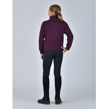 Pullover in pile Dublin 1/4 Zip bambino Viola porpora Pullover in pile Dublin 1/4 Zip bambino Viola porpora