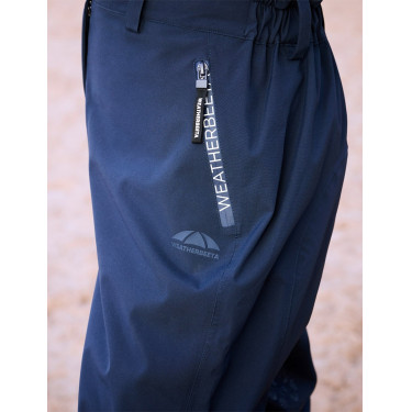 Sovrapantaloni impermeabili Weatherbeeta Rayne II Marino / bianco Blu