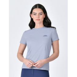 T-shirt Weatherbeeta a maniche corte casual UV Pietra blu T-shirt Weatherbeeta a maniche corte casual UV Pietra blu