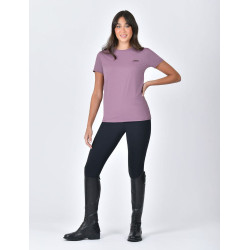 T-shirt Weatherbeeta a maniche corte casual UV Bordeaux malva Viola