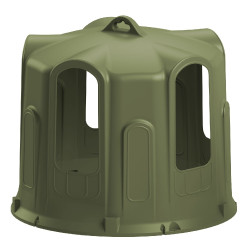 Rastrelliera campana per fieno Kerbl per balle rotonde Rastrelliera campana per fieno Kerbl per balle rotonde