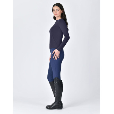 T-shirt Weatherbeeta a maniche lunghe casual UV Marina Blu marino