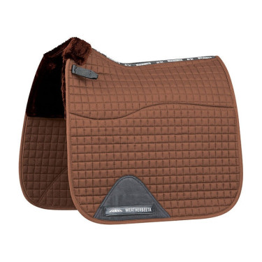 Sottosella da dressage Weatherbeeta Prime Comfy Fleece Marrone Sottosella da dressage Weatherbeeta Prime Comfy Fleece Marrone