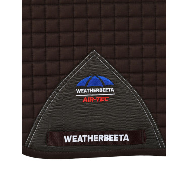 Sottosella Weatherbeeta Prime Air-Tec Dressage Shaped Cioccolato Marrone