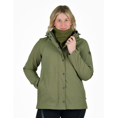 Scaldacollo Weatherbeeta Snood foderato in pile Oliva notte