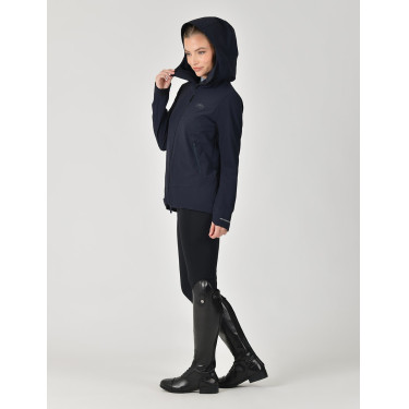 Giacca da equitazione da donna WeatherBeeta Stretch Marina Blu marino