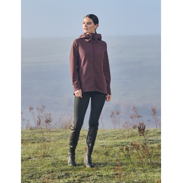 Giacca da equitazione da donna WeatherBeeta Stretch Mora Bordeaux Giacca da equitazione da donna WeatherBeeta Stretch Mora Bordeaux